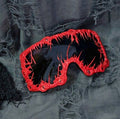 Crimson Reign Shield Sunglasses