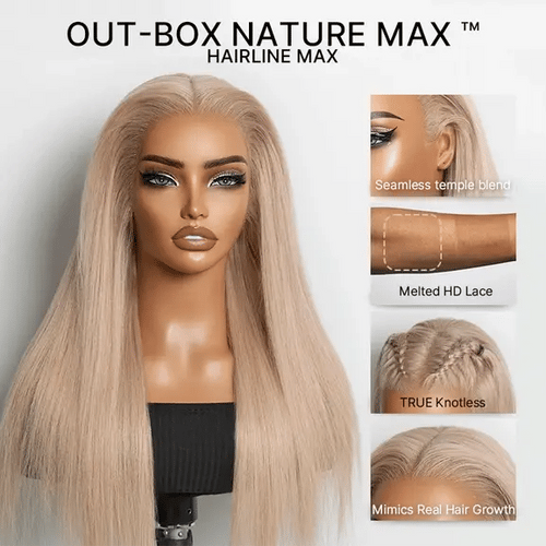 Champagne Luxe Straight Wig